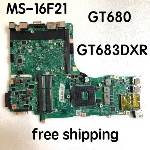 MBRN60P001 for MSI GT683DX GT680 Motherboard MS-16F21 Mainboard 100%tested fully work