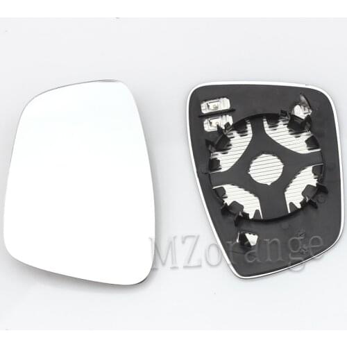MIZIAUTO 1pcs New Mirror Side Rearview Heated Wing Glass Mirrors for VW Polo 2011 2012 2013 car mirror glass