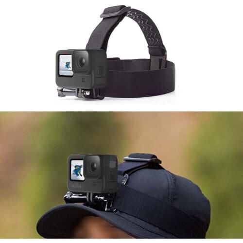 Non Slip Helmet Quick Release Lightweight Cap Headband Mount Portable for GoPro Hero 9 Action Camera Accessories