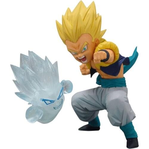 BANDAI Banpresto Original DRAGON BALLZ Gotenks Figure G materia Anime Model Doll Toys Gifts