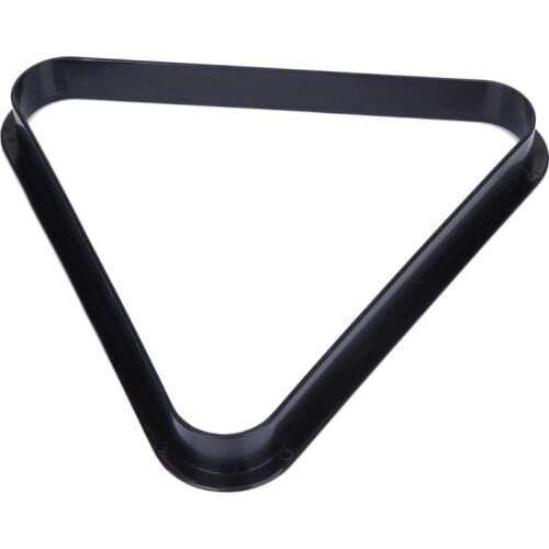 Plastic 8 Ball Pool Billiard Table Standard Size Board Game Equipment Rack Triangle Rack Accessory Snooker Sports Entertainment