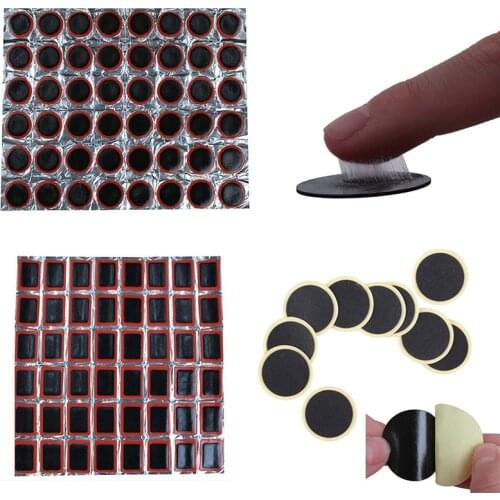 Bicycle Tire Puncture Patch MTB Road Bike Without Glue Inner Tyre Patch Cycling Maintenance Fast Repair Tool Accessories BC0441