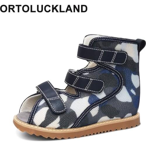 Baby Sandals Boys Mesh Orthopedic Shoes For Kids 3 To 12Years Old Girls Children Summer Correction Clubfoot Varus Footwear