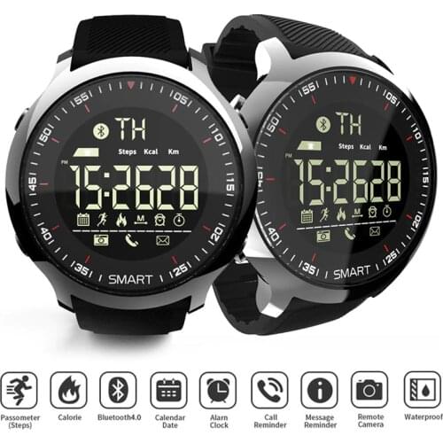 Women Men Smart Watch Sport Calories Pedometer Call/SMS Reminder Remote Camera Long Standby Wristwatch for iPhone Samsung Huawei