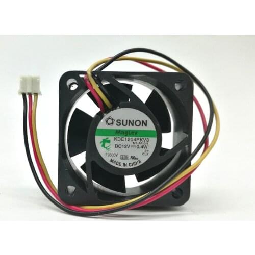 SUNON KDE1204PKV3 4020 4cm DC 12V 0.4W Ultra-quiet Switch Cooling Fan