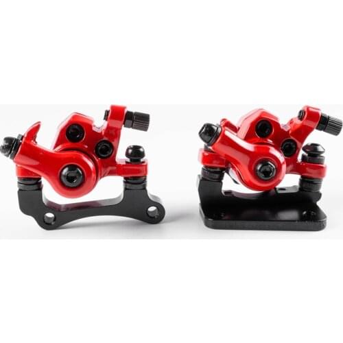 Electric scooter Mechanical Disc Brake Front & Rear Disc Rotor Brake 1 Pair right side universal for 8/10 inch electric scooter