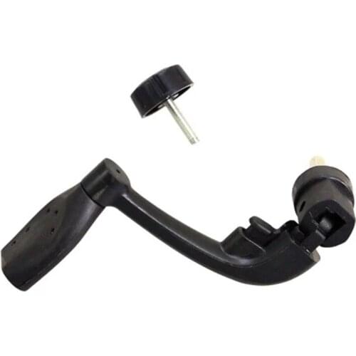 Universal 200 Model Fishing Reels Rock Arms Pastic small fishing wheels Rocks Arm Folding Handle +1pcs Screws