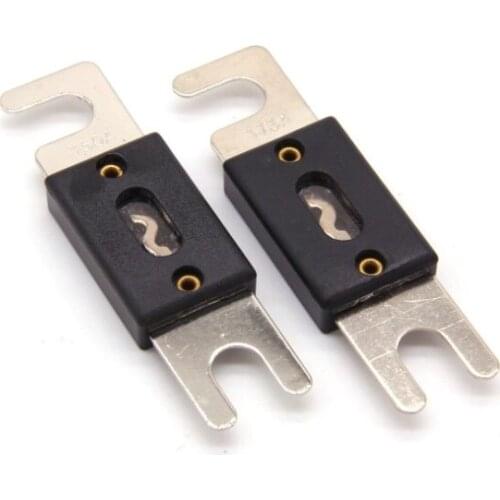 10pcs/lot Good Quality Nickel Plated Car Auto Audio System Protection ANL Fuse 80A 100A 150A