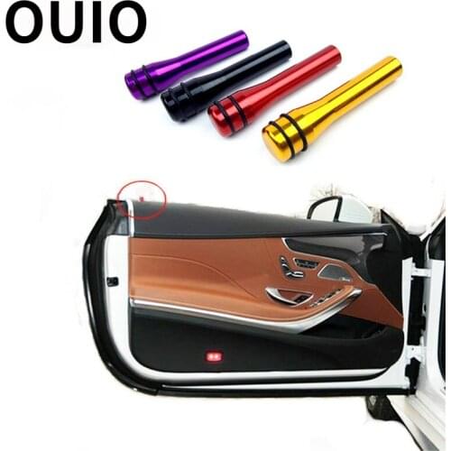 2Pcs Car Door Lock Knob Pull Pins Aluminum Alloy for Honda Civic dio Fit Crv Subaru Forester Impreza XV Jeep Renegade Wrangler