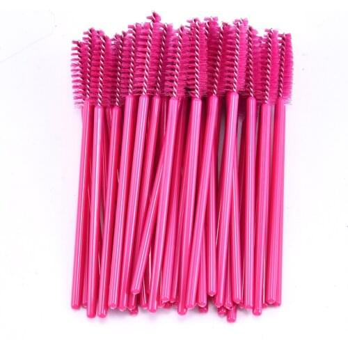 50 Pcs/Set Disposable Eyelash Mascara wands Make Up Brushes Applicator Eye Lashes Cosmetic Brushes Maquillaje For Makeup Tool