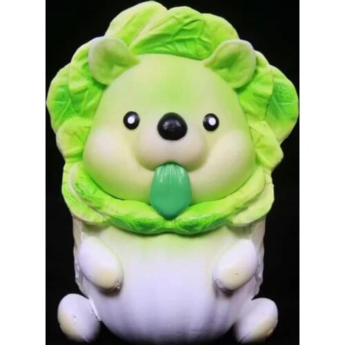 Anime Game The same vegetable elf trendy play with Cabbage Dog Standing Style Valentines Day Gift Doll Decoration 10cm