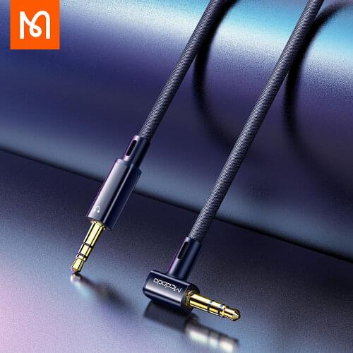 Mcdodo 3.5mm Jack Audio Cable Jack 3.5mm Male to Male Aux Cable Car Headphone Cable Auxiliary Speaker