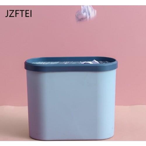 Household Classified Dustbin With Cover Living Room The Goods For Kitchen Toilet Paper Basket Trash Can Garbage Bag Holder