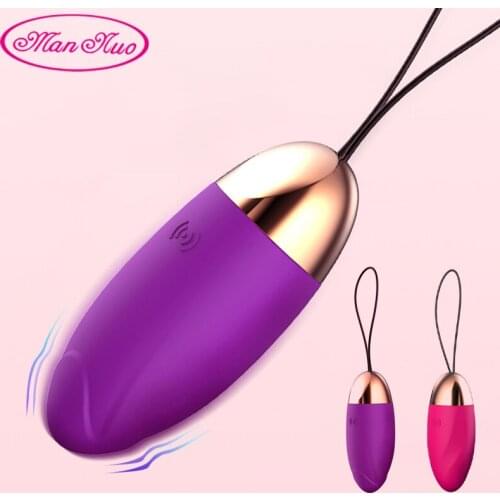 Man Nuo Wearable Vibrator USB Charger Vibrating Egg G-Spot Clitoris Stimulation Dildo Massager Adult Toys Sex Toys for Women