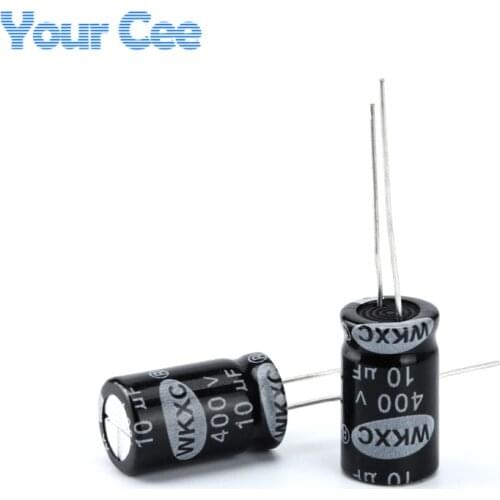 10 pcs Electrolytic Capacitors 400V 10UF 10X17MM Aluminum Electrolytic Capacitor