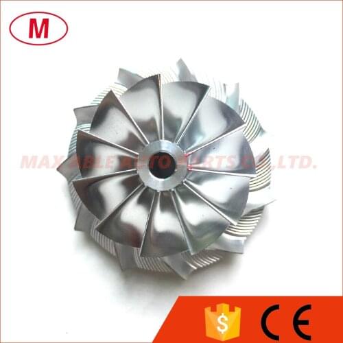 GT15-25 735492-0002J Turbo Aluminum 2618/Milling/Turbo Billet compressor wheel 36.30/49.00mm 11+0 blades for 757042-0011/0013