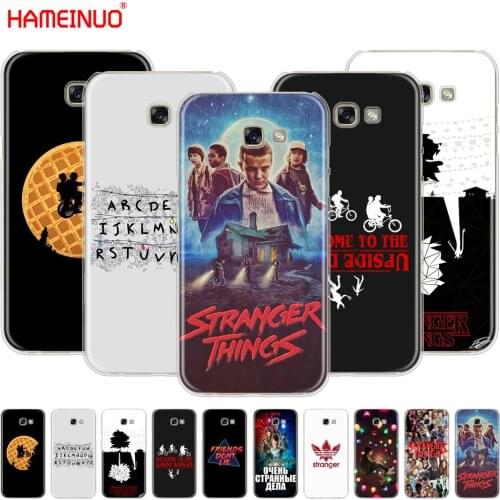 HAMEINUO stranger things cell phone case cover for Samsung Galaxy A3 A310 A5 A510 A7 A8 A9 2016 2017