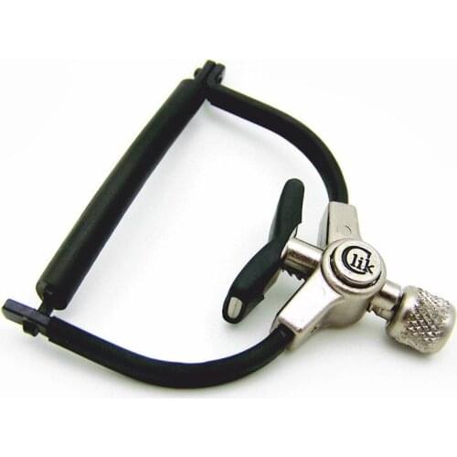 Paige Clik Guitar Capo - Standard Profile, Direct-center-tension Design, Quick-release Mechanism, and Finish-safe Tubing