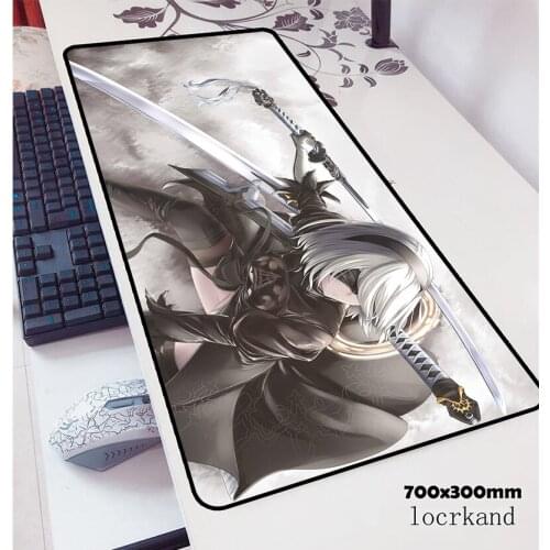 Nier mousepad 700x300x3mm wrist rest Computer mouse mat gamer gamepad pc gamer pc gaming mousemat desk pad office padmouse