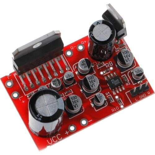 DC 12V TDA7379 38W+38W Stereo Amplifier Board w/AD828 Preamp Super Than NE5532 Amplifiers Boards Integrated Circuits