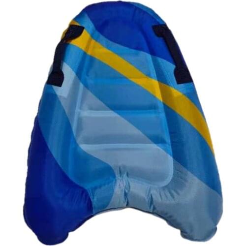 Outdoor Sport Swimming Floating Surfboard Aid Mat Water Toy Inflatable Surf Body Board With Handles