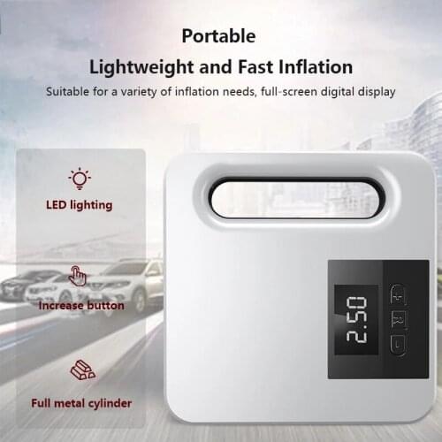 Portable Car Compressor 12V Air Pump For Car Electric Air Blower High Pressure Tire Inflator Digital Pressure Gauge Injector