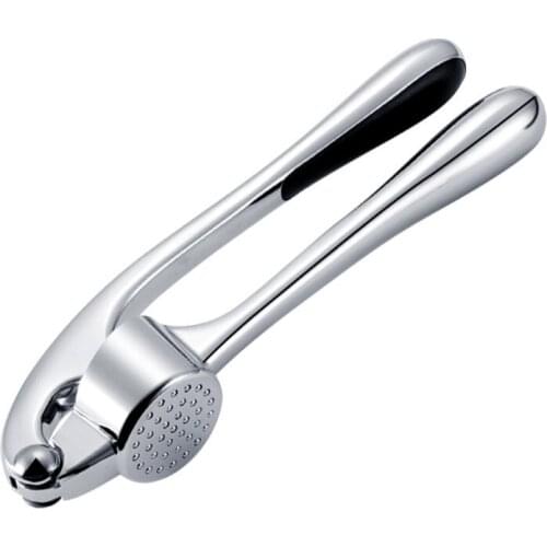 Professional Kitchen Garlic Press Heavy Crush Garlic Soft-Handled Easy to Clean and Highly Durable