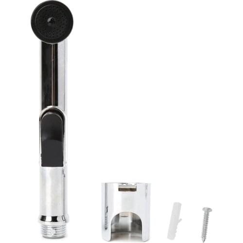 Toilet Handheld Bidet Sprayer Shattaf Cloth Diaper Sprayer ABS Polished Chrome Shower Head