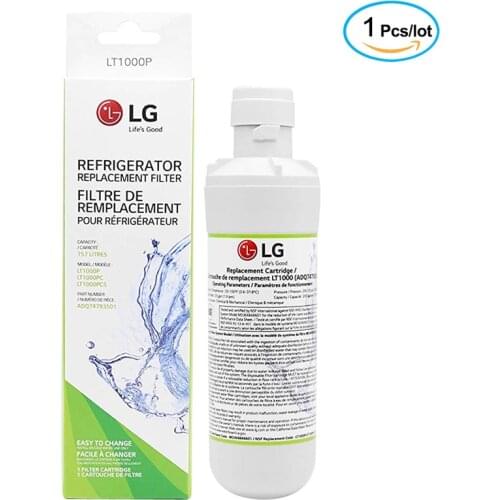 LG LT1000P replacement refrigerator water filter (NSF42, NSF53 and NSF401) ADQ74793501, ADQ75795105 or AGF80300704 1 pack