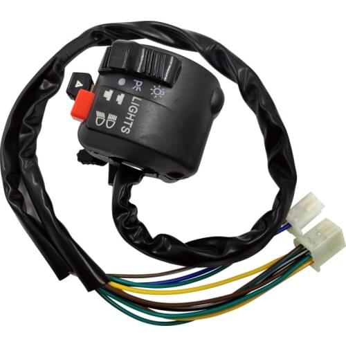 22mm universally Refitting motorcycle with five function handle seat switch ATV200 250 seat switch multifunction switch
