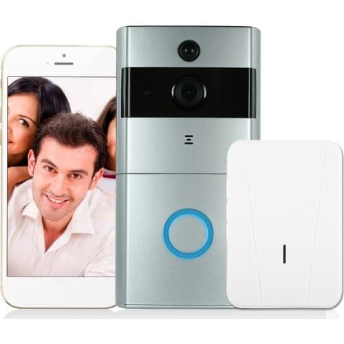 Door Access Control 1*720P WiFi Visual Intercom Door Phone+1*Wireless Doorbell Support Infrared Night View Remote Control