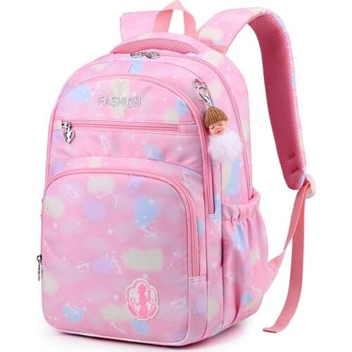 2021 Waterproof Childrens Backpack Kids Schoolbag For Primary School Students 1-3-6 Grade Orthopedic Bookbags mochilas infantil