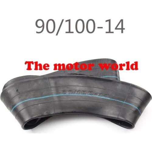 High quality 90/100-14 Inner tube Straight Valve Stem Fits Cross-country motorcycle Dirt Bike tyre 14 inch Mini Moto