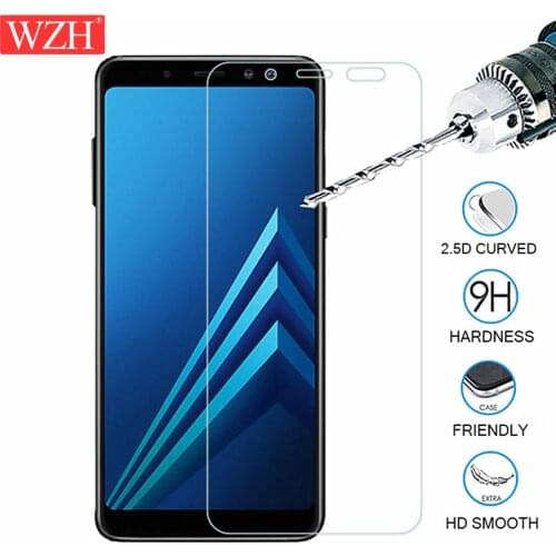Screen protector glass on samsung A5 A6 A7 A8 2018 tempered glass for Samsung galaxy A3 A5 A7 2016 2017 protective glass film