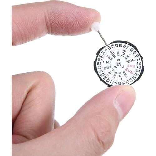 1pc Small Quartz Watches Movement Replacement SL28 Watch Quartz Movement Calendar Date Day Display Watch Repair Tool