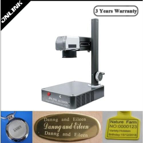 3 Years warranty fiber laser marking machine for cs ss Aluminum copper plastic laser markers for sale