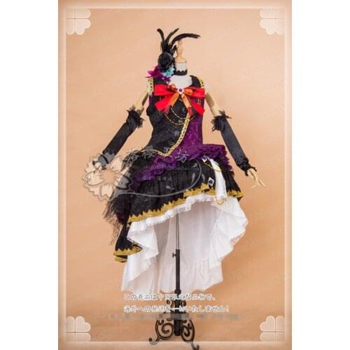 Anime! BanGDream! Roselia Imai Lisa Bass Player Luxuriant Version Dress Lolita Uniform Cosplay Costume Custom-made Free Shipping