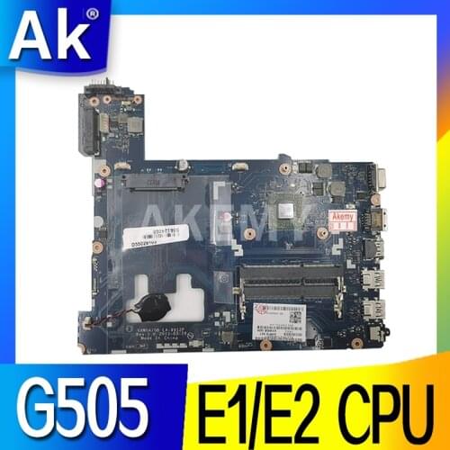 Free Shipping LA-9912P motherboard For Lenovo G505 Laptop motherboard 90003032 G505 mainboard with E1 /E2 CPU 100% test OK