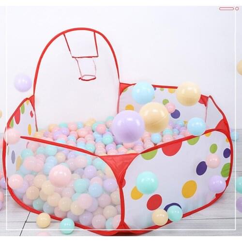 Kids Ball Pool Toys Indoor Children Basketball Shoots Ball Ocean Pool Play Tent Game House