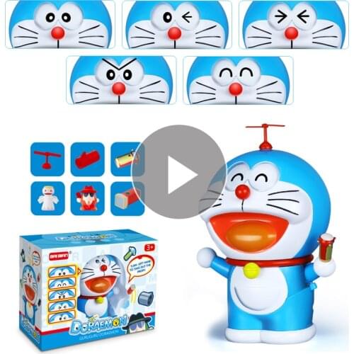Face Changing Doll Japan Doraemon Model Toy Shaking Dream Pocket Action Figure Child Toys Action & Toy Figures