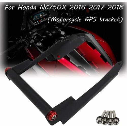 Motorcycle GPS Phone Holder Navigation Bar For Honda NC750X 2016 2017 2018 NC 750 X Accessories