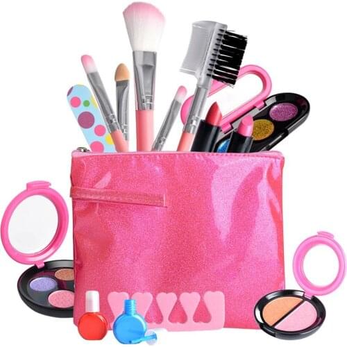 Make Up Kit Kids Makeup Set Washable Makeup For Girls These Makeup Toys for Girls Include All Your Princess Needs To Play Dress