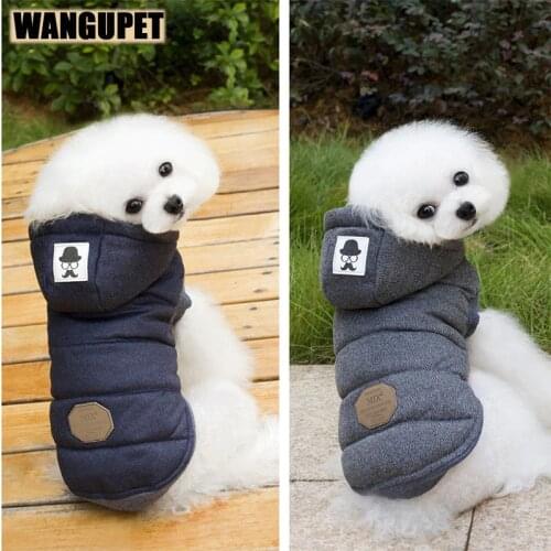 Newest Super High Quality Pet Dog Clothes Winter Dog Coat And Jackets Cotton Clothing for Puppy Dog Chihuahua Cotton Cat Coat