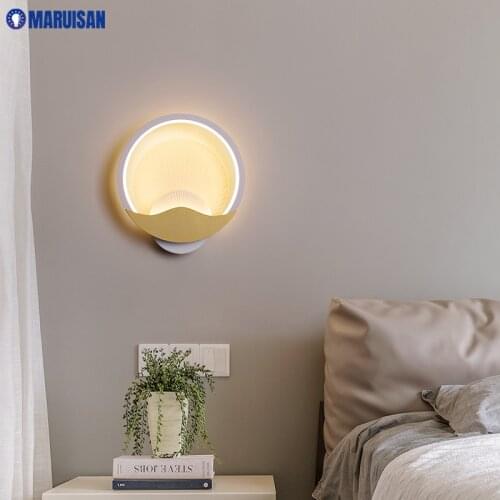 New Modern Minimalist LED Wall Light For Bedside Corridor Aisle Hotel Living Room Foyer Kitchen Indoor Warm Home Lamps Luminaria