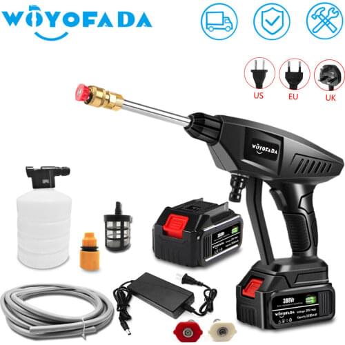 30Bar Car High Pressure Power Water Jet Washer Spay Gun Auto Maintenance Cleaner Watering Lawn Garden For Makita 18V-21V Battery