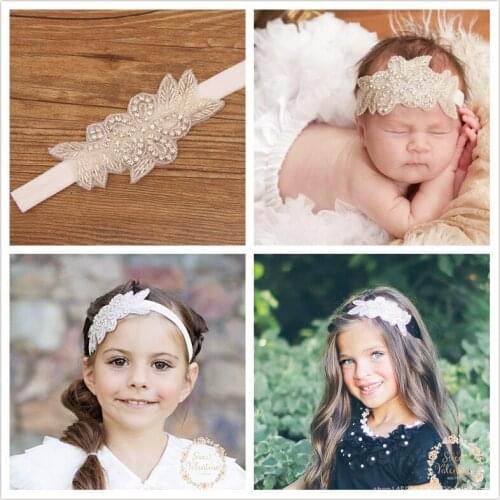 Children Baby Girls Adult Rhinestone Flower Star Headband Hair bands Kids Girls wedding Party Hair Accessories Princess Headwear
