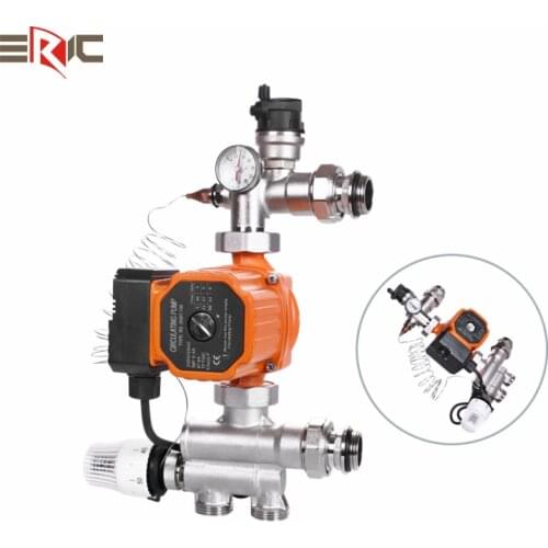 China Factory Directly Sell DN25 Multi Functional Mixed Water Control Center For Floor Heating Manifold