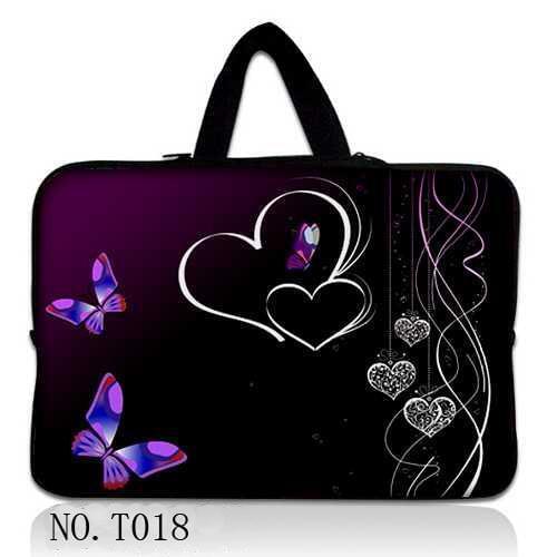 Hearts Butterfly Laptop Sleeve Bag Case For Apple Macbook Touch Bar Air Pro Retina 11 12 13 15 Laptop Cover For Mac book 13.3