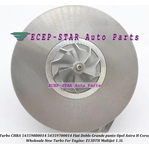 Turbo Cartridge CHRA Core BV35 54359880027 54359700027 55225439 For Fiat Punto Alfa Romeo Mito For Opel Corsa Astra A13DTE 1.3L