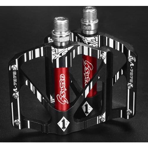 Mountain Bike Pedal Bicycle Accessories Non-slip Aluminum Alloy Palin Pedal Bicycle Pedal Bearing Riding Pedal Bmx Bicycle Parts